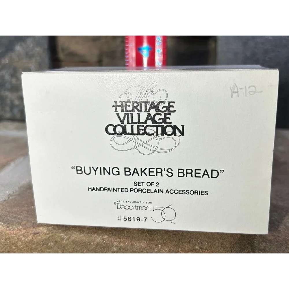 Dept 56 Buying Bakers Bread #5619-7 box